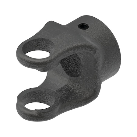A & I Products Round Bore Implement Yoke (w/ Keyway & Set Screw) 3" x2.5" x2" A-800-0615